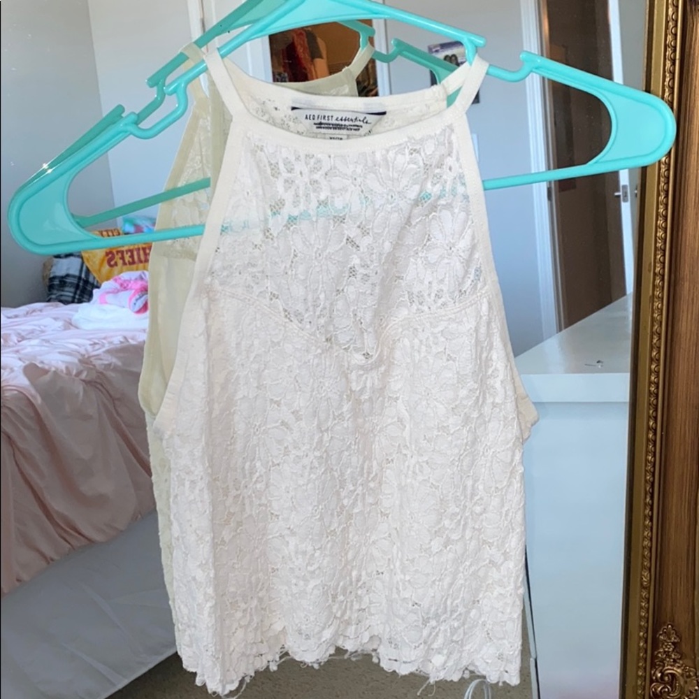 Tank top with Cute Cut Out in Back